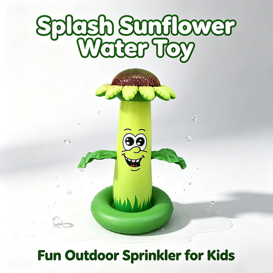 Inflatable Sunflower Sprinkler Toy for Kids