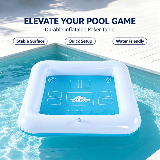 Inflatable Floating Poker Table