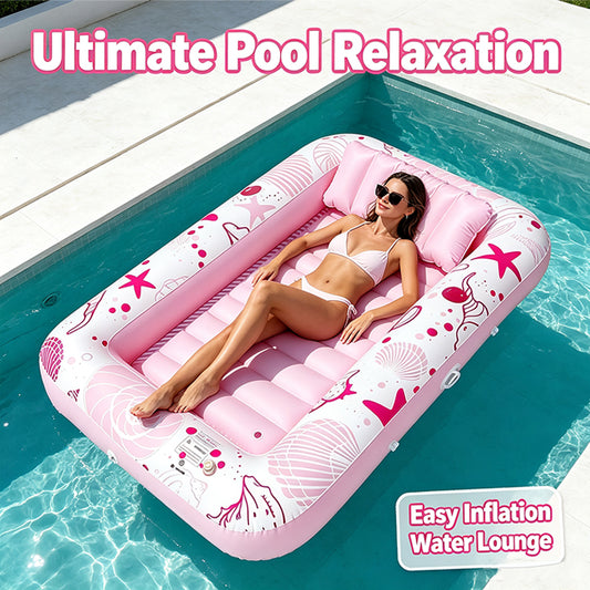 Inflatable Floating Water Bed Pool Lounge