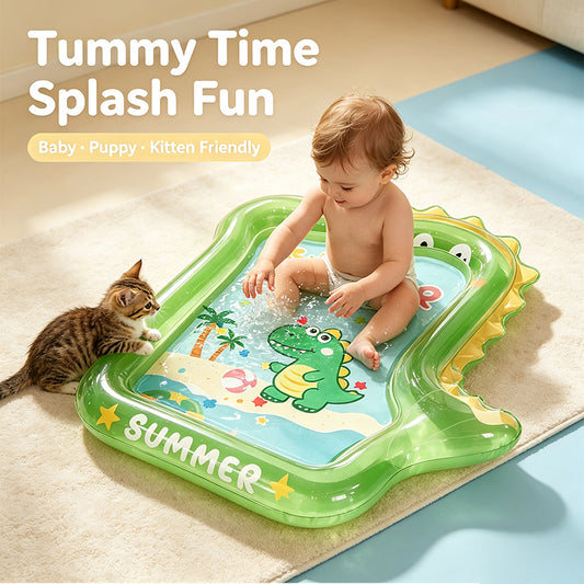 Dinosaur Baby Splash Play Mat