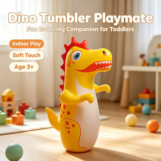 Inflatable Dinosaur Tumbler Toy