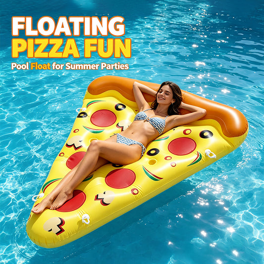 Inflatable Pizza Slice Pool Float