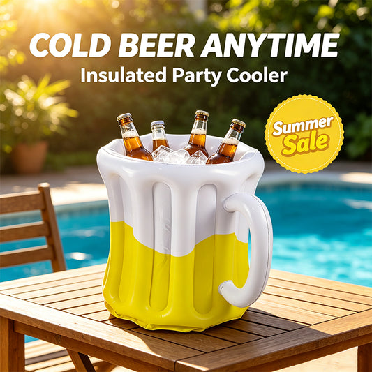 Inflatable Beer Mug Cooler