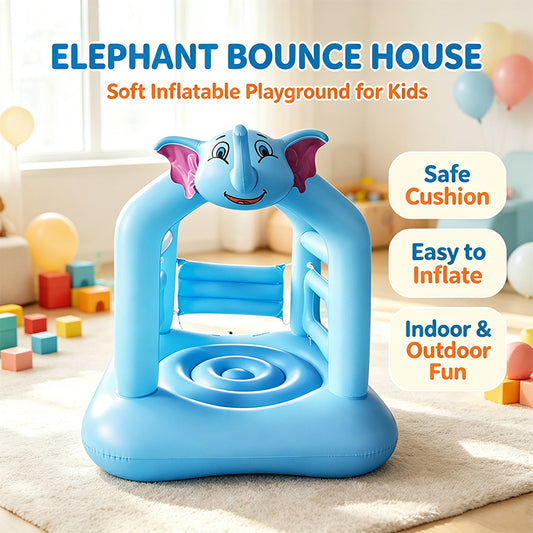 Elephant Inflatable Bounce House for Kids