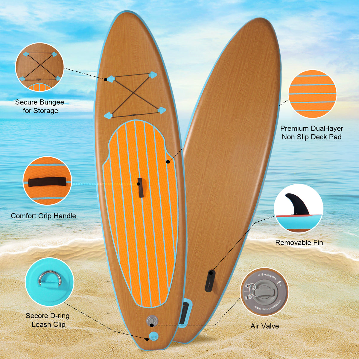 Inflatable Stand‑Up Paddle Board