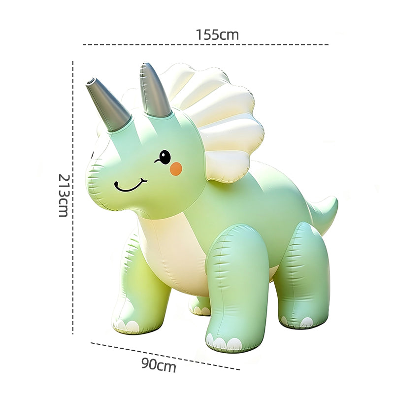 Inflatable Dinosaur Lawn Water Sprinkler Toy
