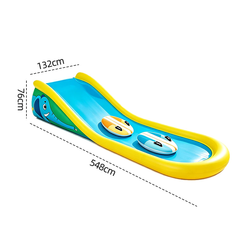 Kids Inflatable Water Slide with Splash Pool