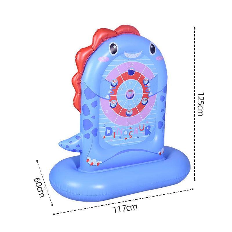 Inflatable Dinosaur Shooting Target Game Toy