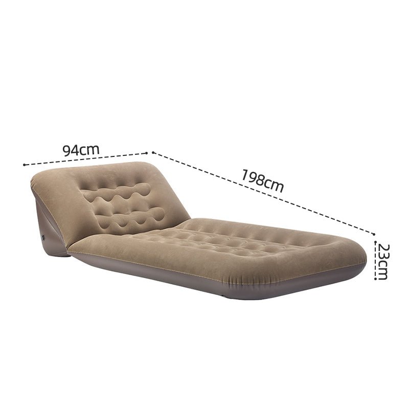 Adjustable Backrest Inflatable Air Mattress for Camping