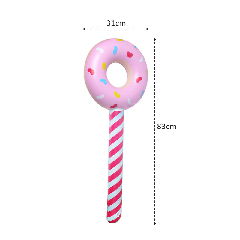 Inflatable Donut Cheer Stick Noise Maker