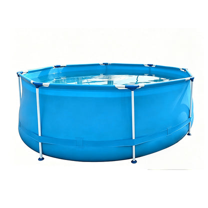 Round Metal Frame Swimming Pool 244x76cm