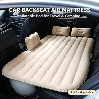 Car Inflatable Air Mattress for Camping & Road Trip