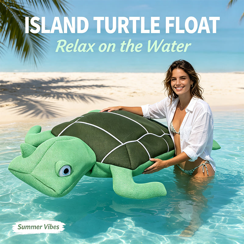 Cute Turtle Soft Fabric Water Float
