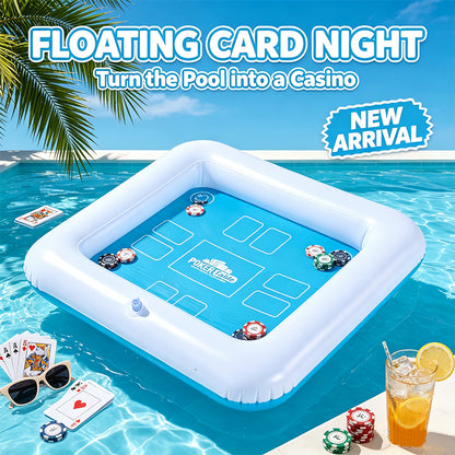 Inflatable Floating Poker Table