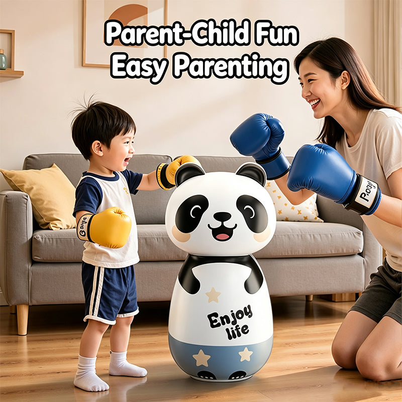 65cm Panda Inflatable Tumbler Punching Bag