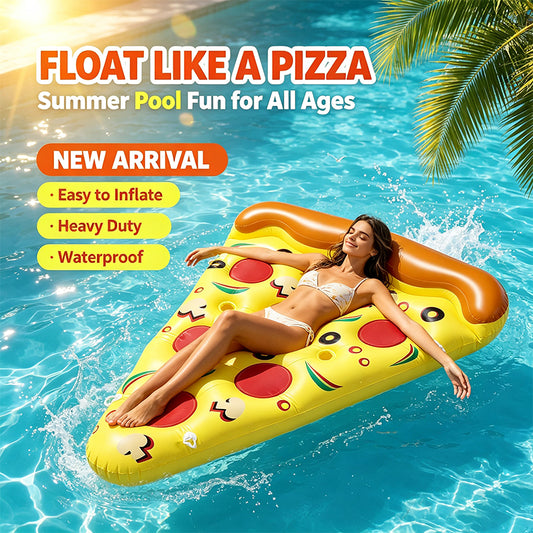 Inflatable Pizza Slice Pool Float