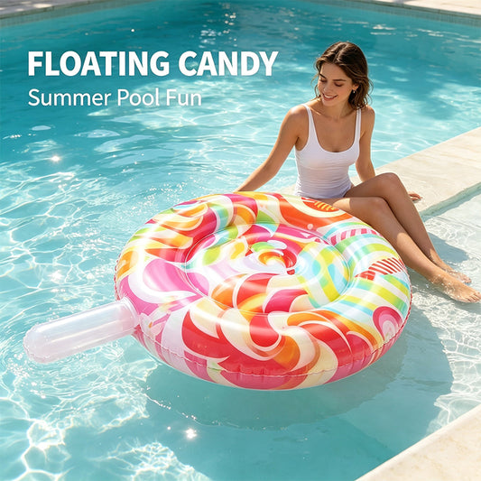 Lollipop Inflatable Pool Float