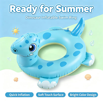 Kids Cute Dinosaur Inflatable Swim Ring