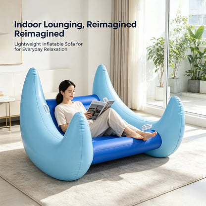 Horn Shape Inflatable Lounge Chair