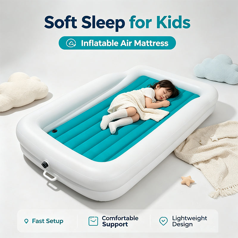 SleepSafe Kids Inflatable Travel Air Mattress