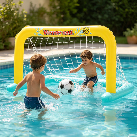 Inflatable Water Soccer Goal Set