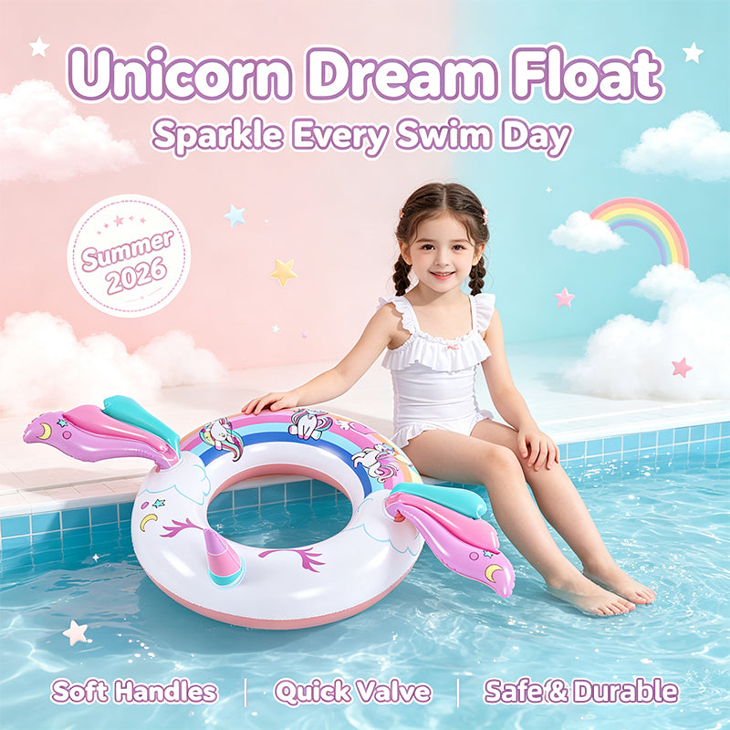 Kids Wing Unicorn Swim Ring