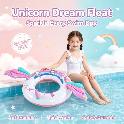 Kids Wing Unicorn Swim Ring