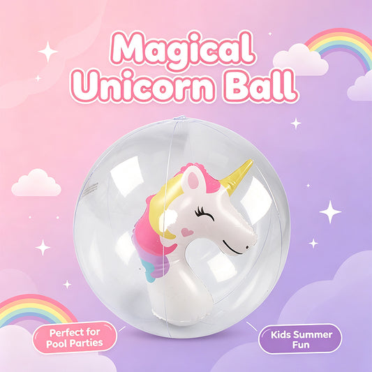 Magical Unicorn Inflatable Beach Ball