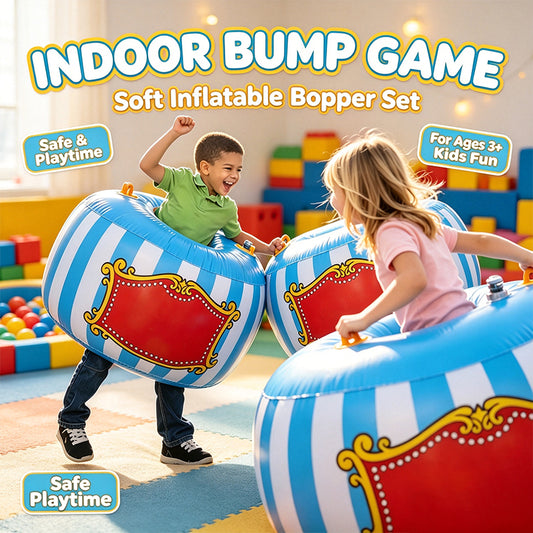 Kids Inflatable Body Bopper Bump Game Set