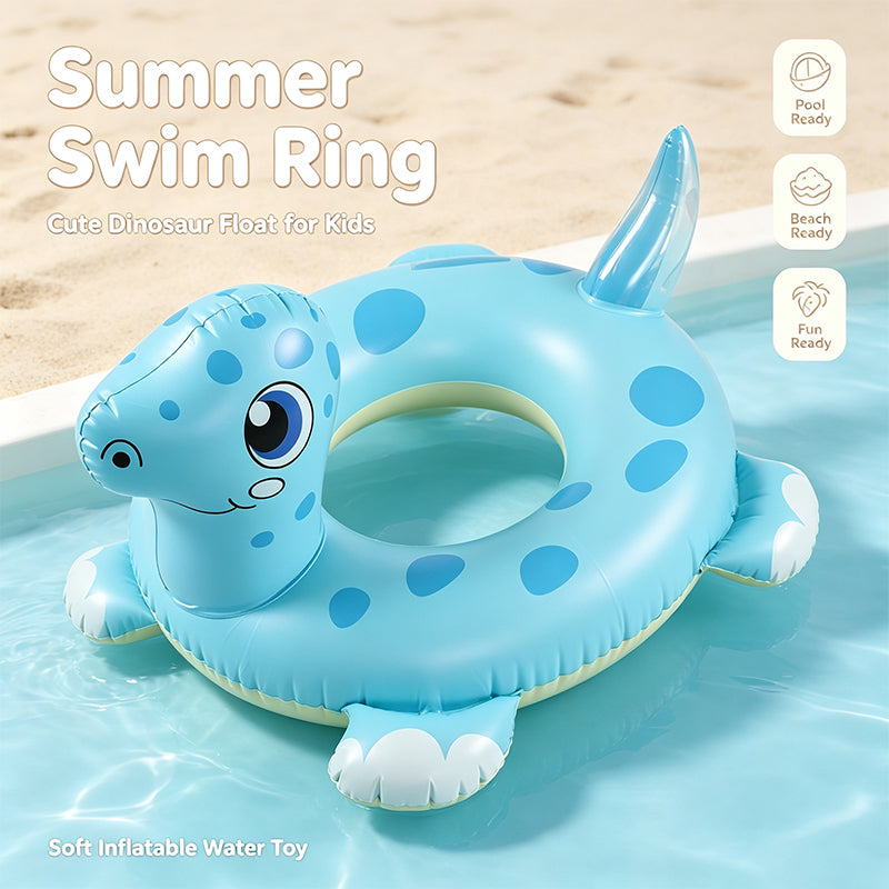 Kids Cute Dinosaur Inflatable Swim Ring