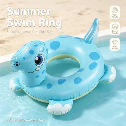 Kids Cute Dinosaur Inflatable Swim Ring