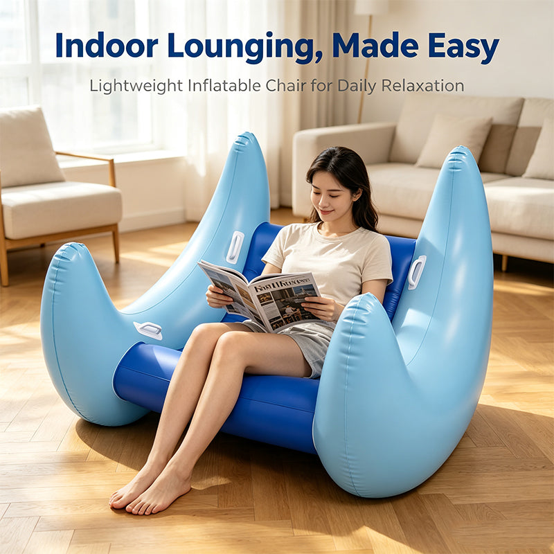 Horn Shape Inflatable Lounge Chair