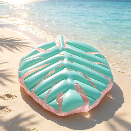 Monstera Leaf‑Shaped Inflatable Pool Float