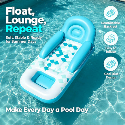 Inflatable Pool Lounge Float