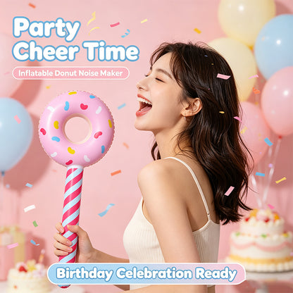 Inflatable Donut Cheer Stick Noise Maker