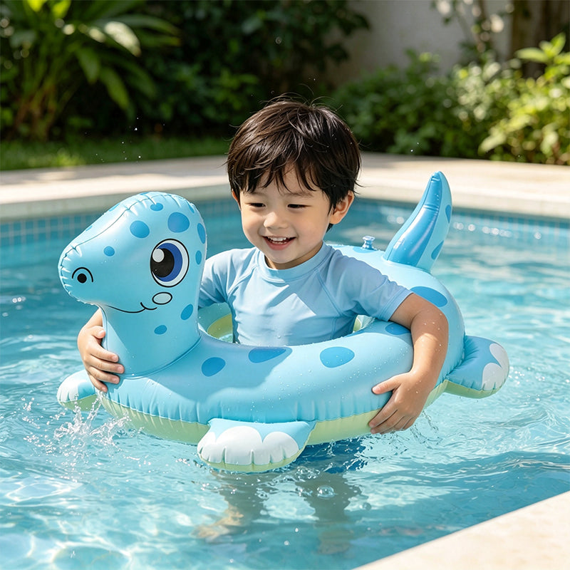 Kids Cute Dinosaur Inflatable Swim Ring