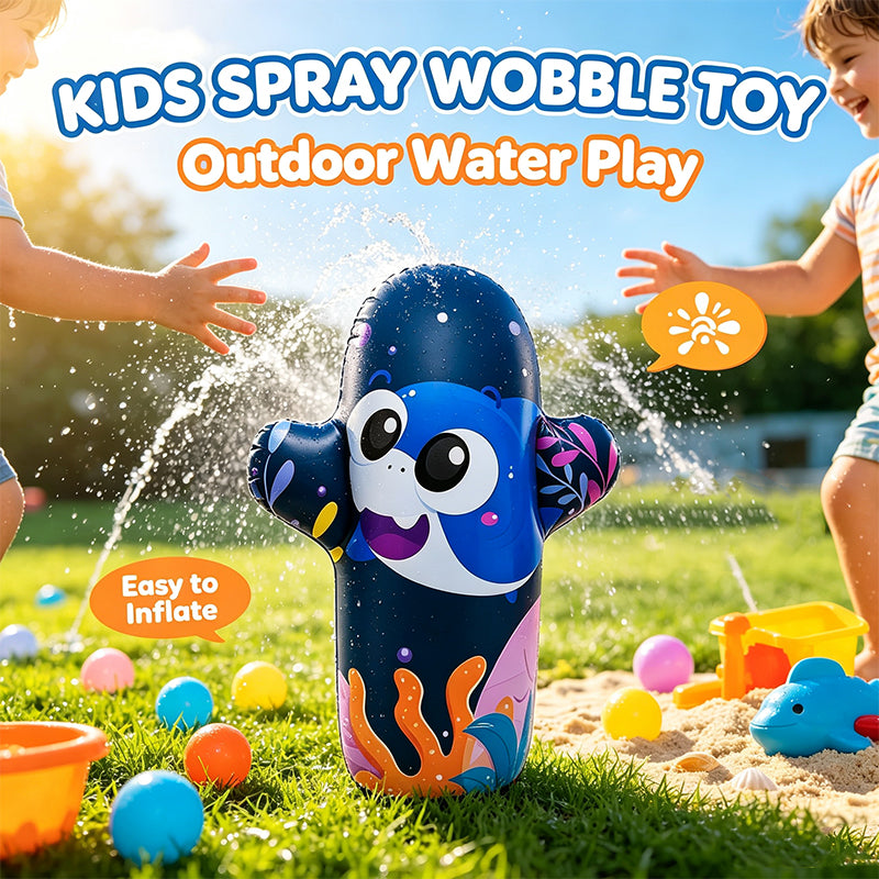 Kids Inflatable Sprinkler Tumbler