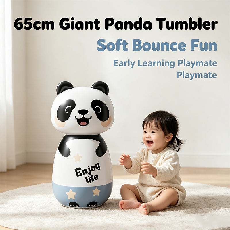 65cm Panda Inflatable Tumbler Punching Bag