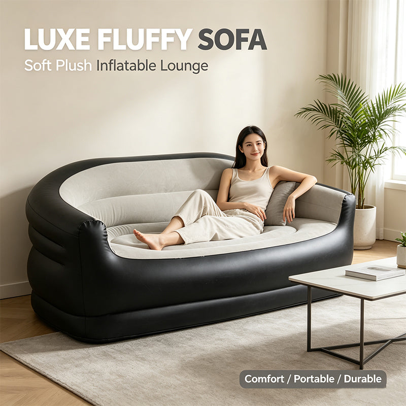 Inflatable Flocked Sofa Chair