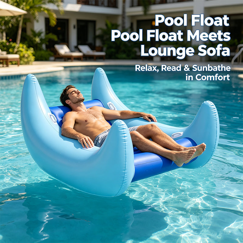 Horn Shape Inflatable Lounge Chair