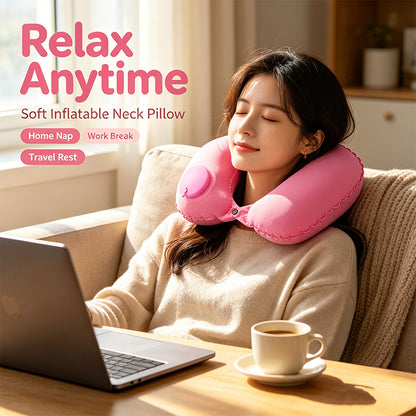 Inflatable Travel Neck Pillow