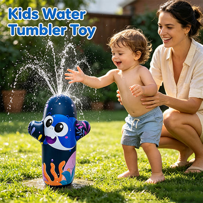 Kids Inflatable Sprinkler Tumbler