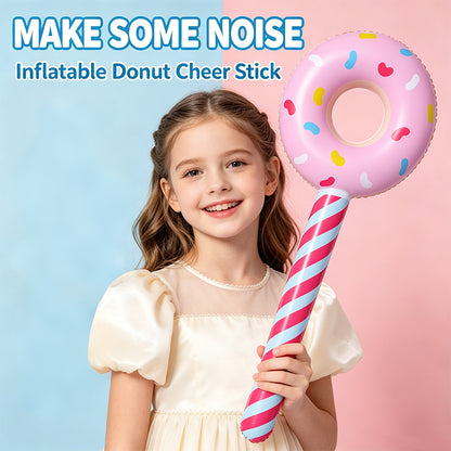 Inflatable Donut Cheer Stick Noise Maker