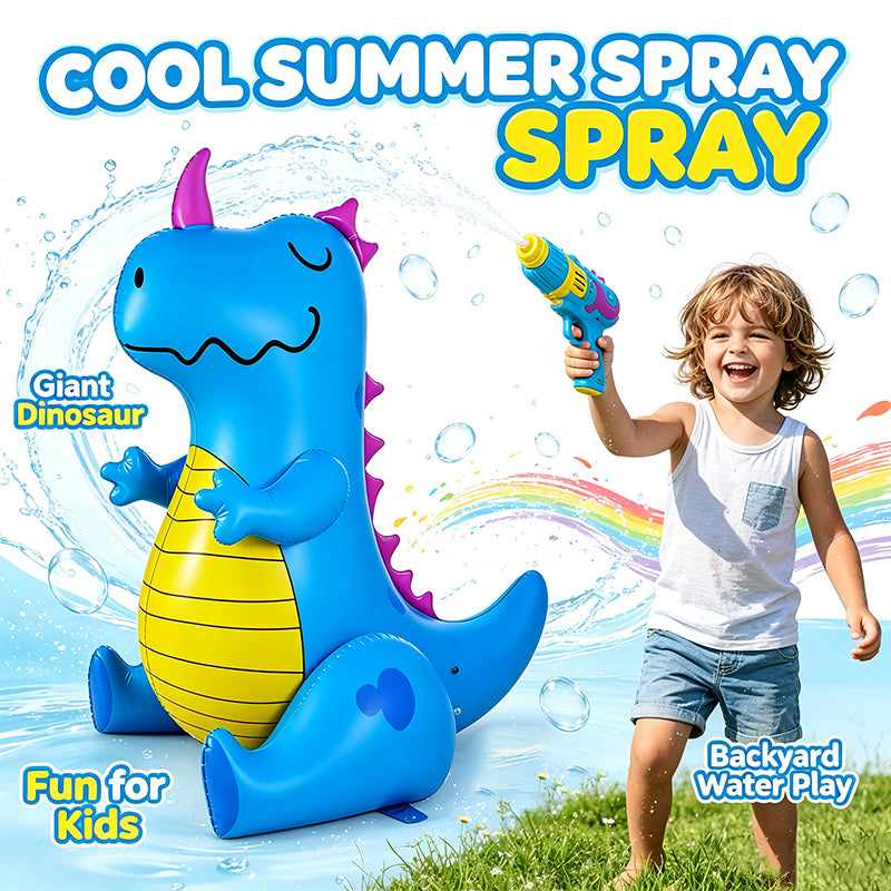 Inflatable Dinosaur Sprinkler Toy