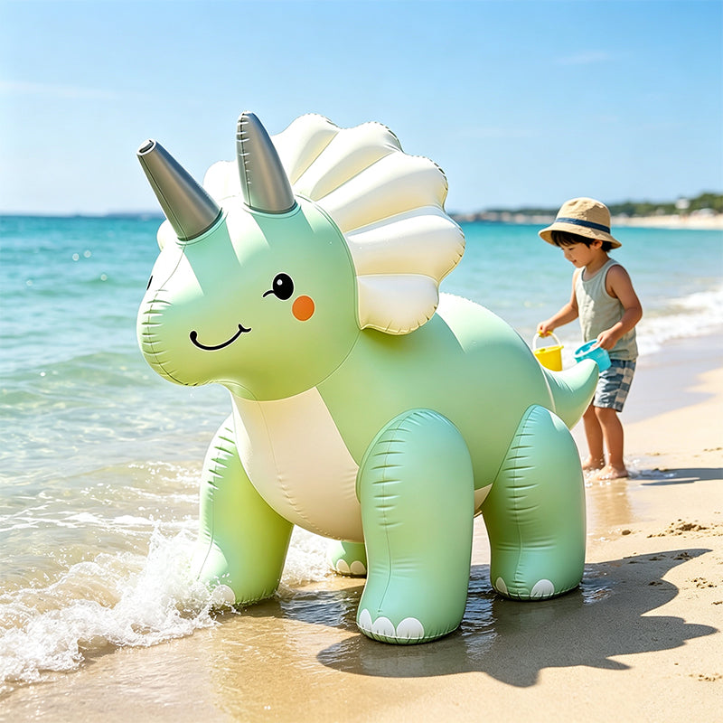 Inflatable Dinosaur Lawn Water Sprinkler Toy