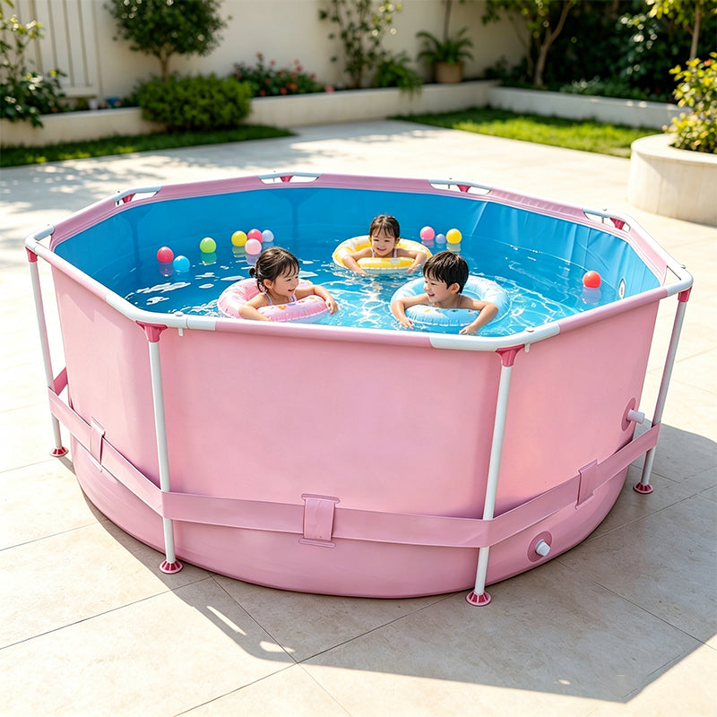 Round Metal Frame Swimming Pool 305x76cm