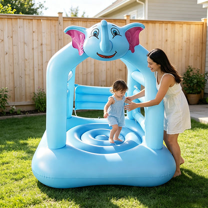 Elephant Inflatable Bounce House for Kids
