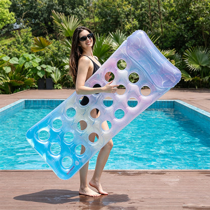 21‑Hole Inflatable Pool Lounge Chair