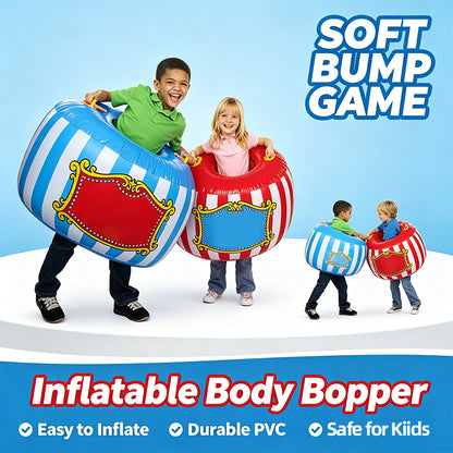 Kids Inflatable Body Bopper Bump Game Set