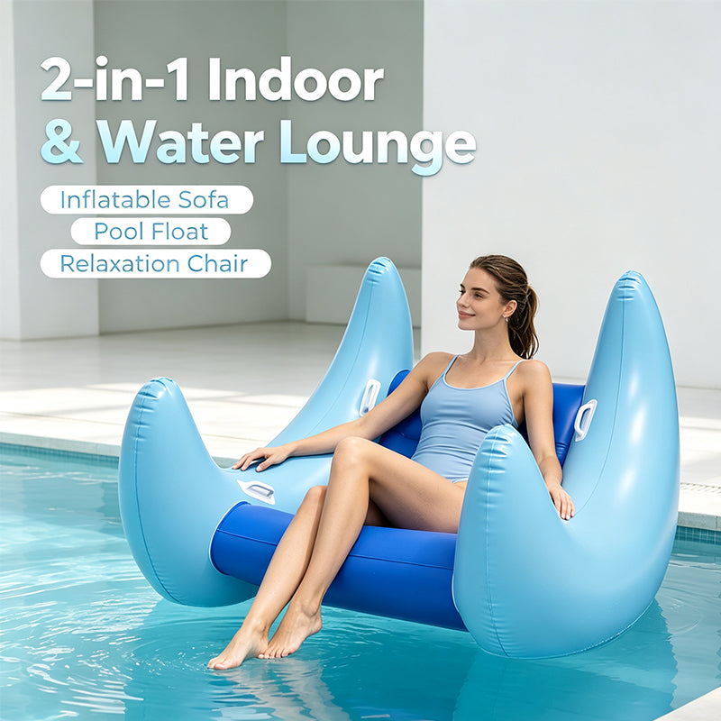 Horn Shape Inflatable Lounge Chair